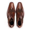 High Ankle Brogue Lace-Up Shoes