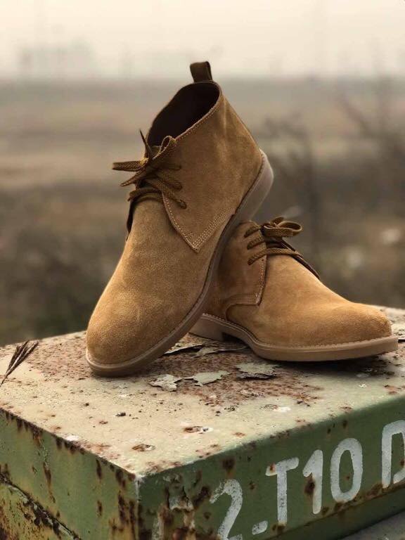 Camel Suede Shoes