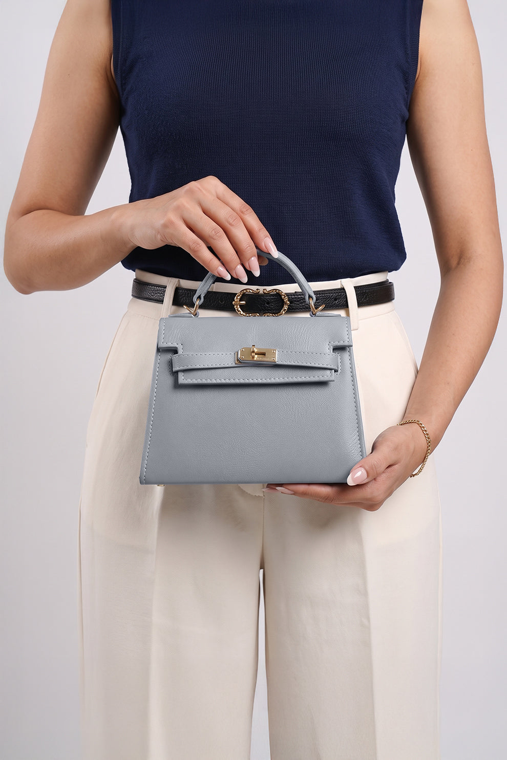 Zubali Handbag Mini Iconic - Gray