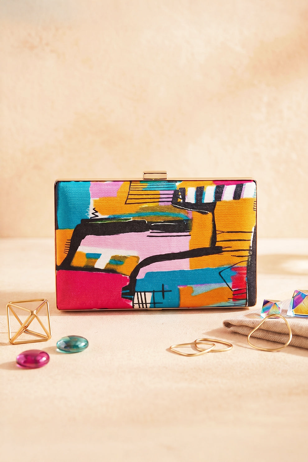 Zubali Clutch Funky Art