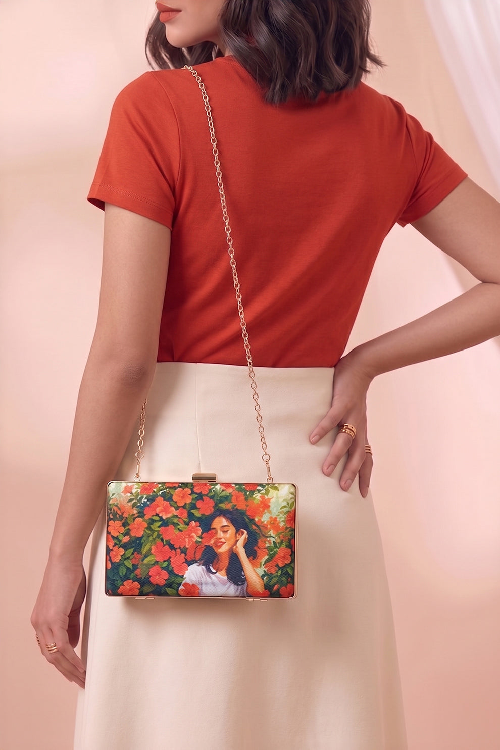Zubali Clutch Amber