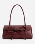 Zubali Elio Bow Shoulder Bag – Maroon