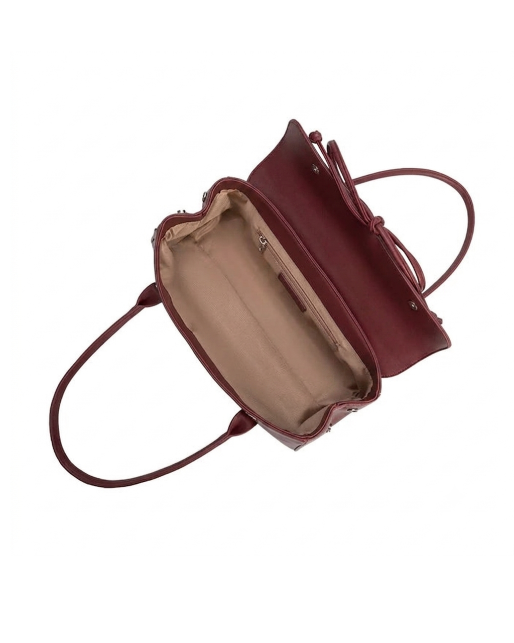 Zubali Elio Bow Shoulder Bag – Maroon