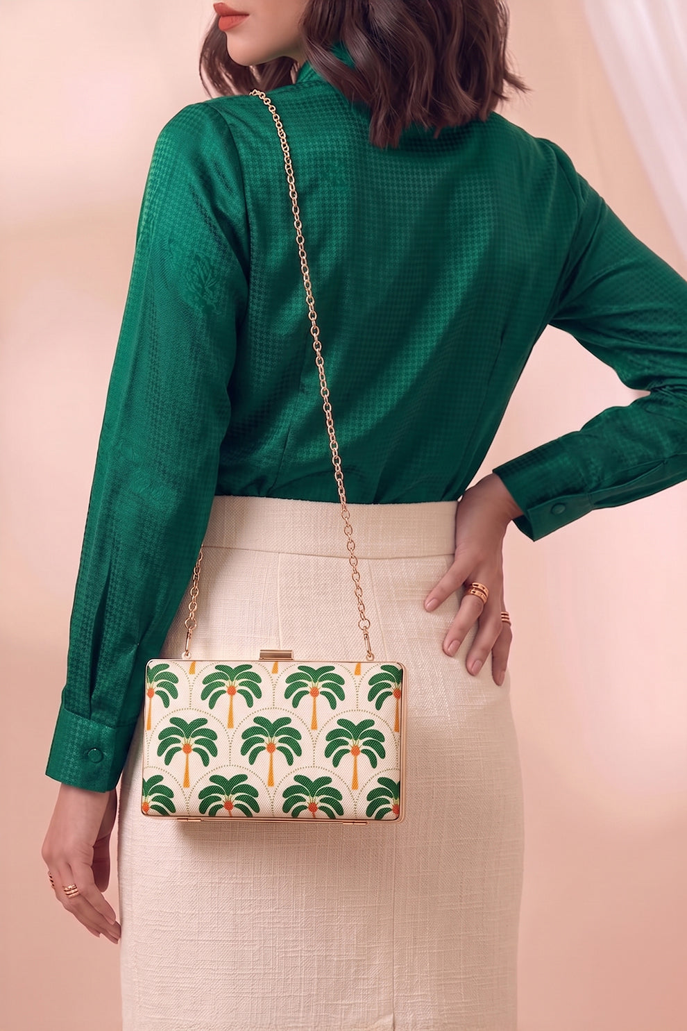 Zubali Clutch Verdant