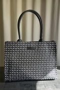 Zubali Canvas Tote Premium Handle - Black