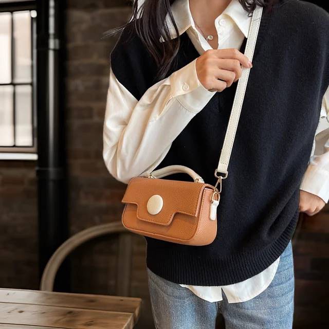 Zubali Handbag Dot Luxe - Mustard