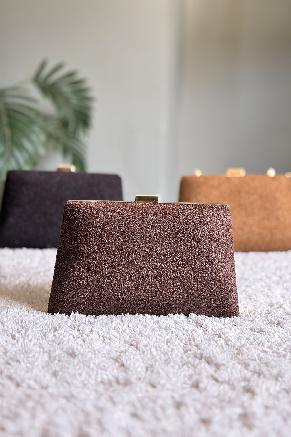 Zubali Clutch Sera - Chocolate Brown