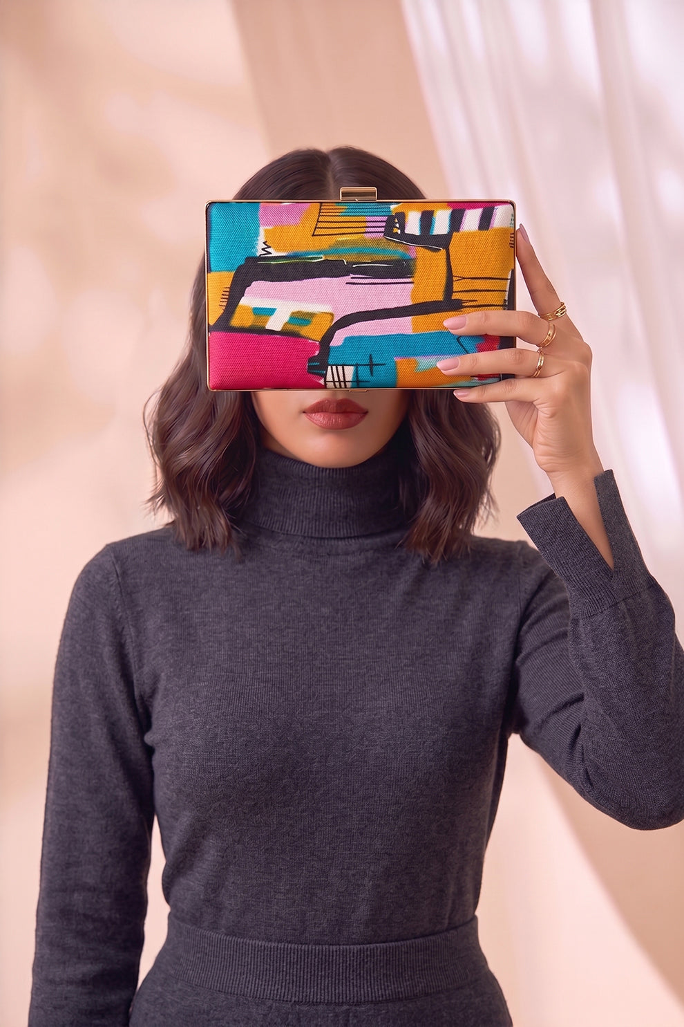 Zubali Clutch Funky Art