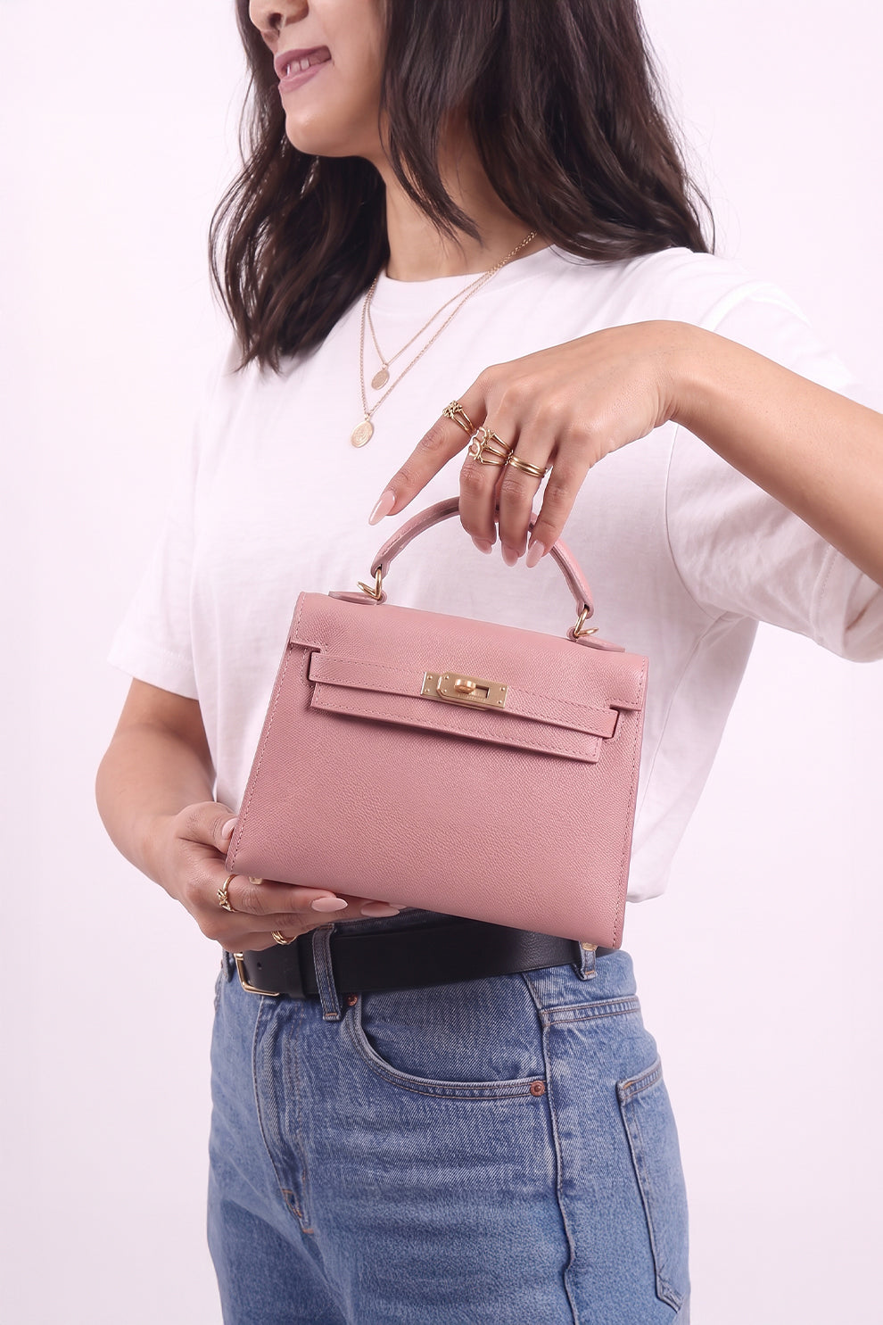 Zubali Handbag Mini Iconic - Blush Pink