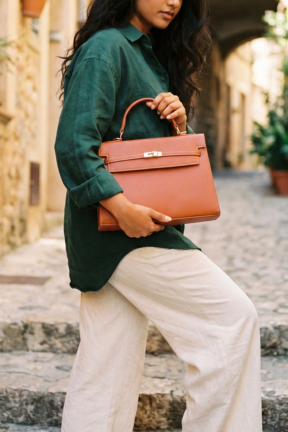 Zubali Iconic Bag - Tan Brown