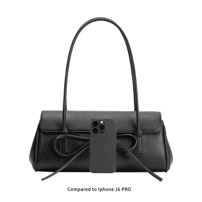 Zubali Elio Bow Shoulder Bag Black