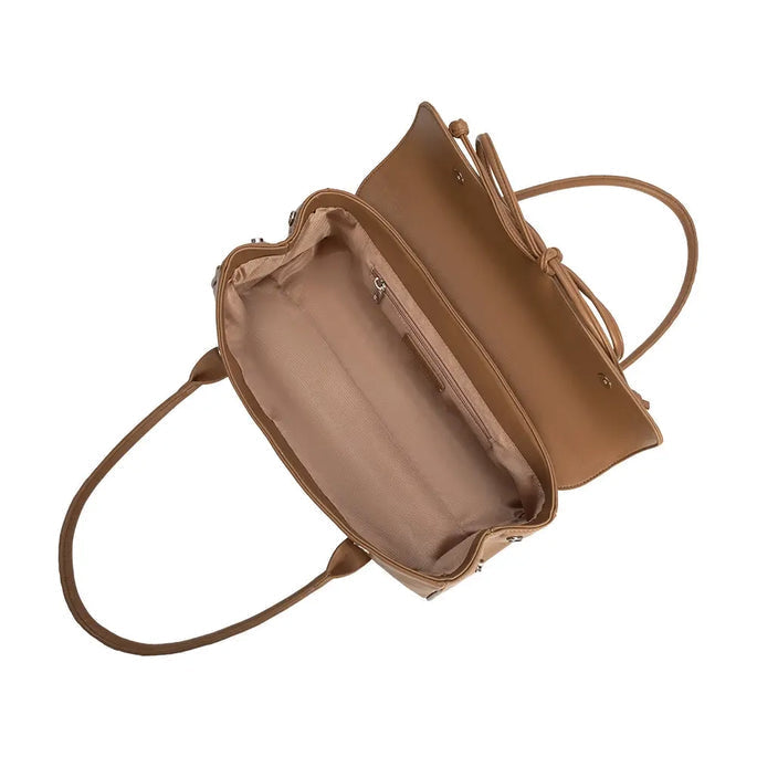 Zubali Elio Bow Shoulder Bag – Brown