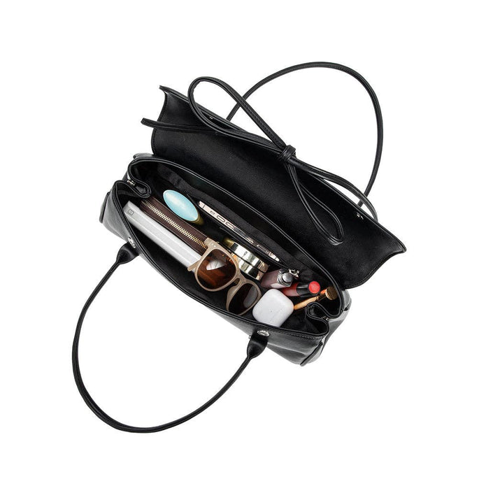 Zubali Elio Bow Shoulder Bag Black