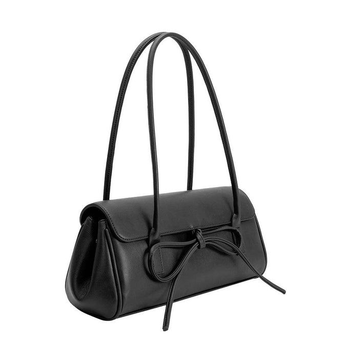 Zubali Elio Bow Shoulder Bag Black