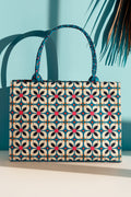 Zubali Canvas Tote Bag Petal Rush
