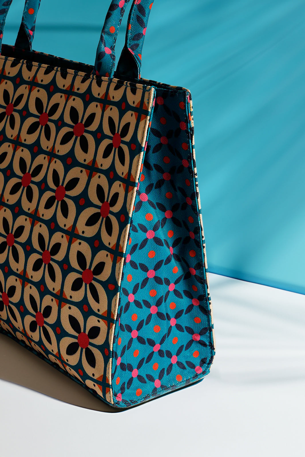 Zubali Canvas Tote Bag Petal Rush