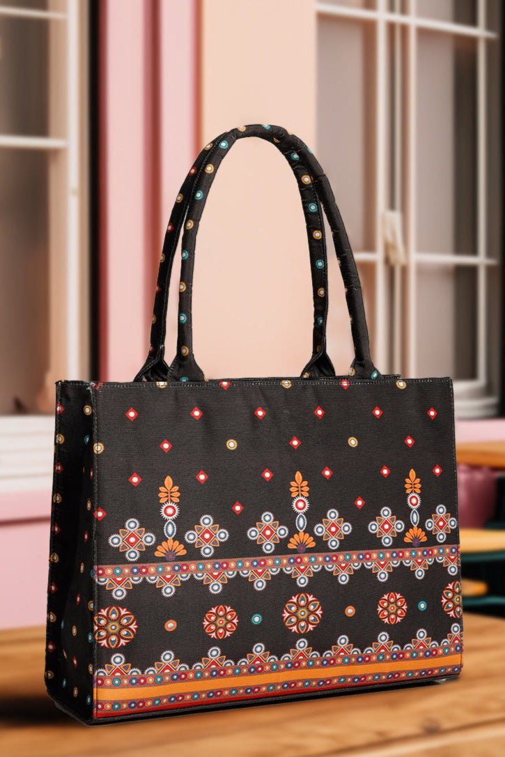 Zubali Canvas Tote Chic Spots