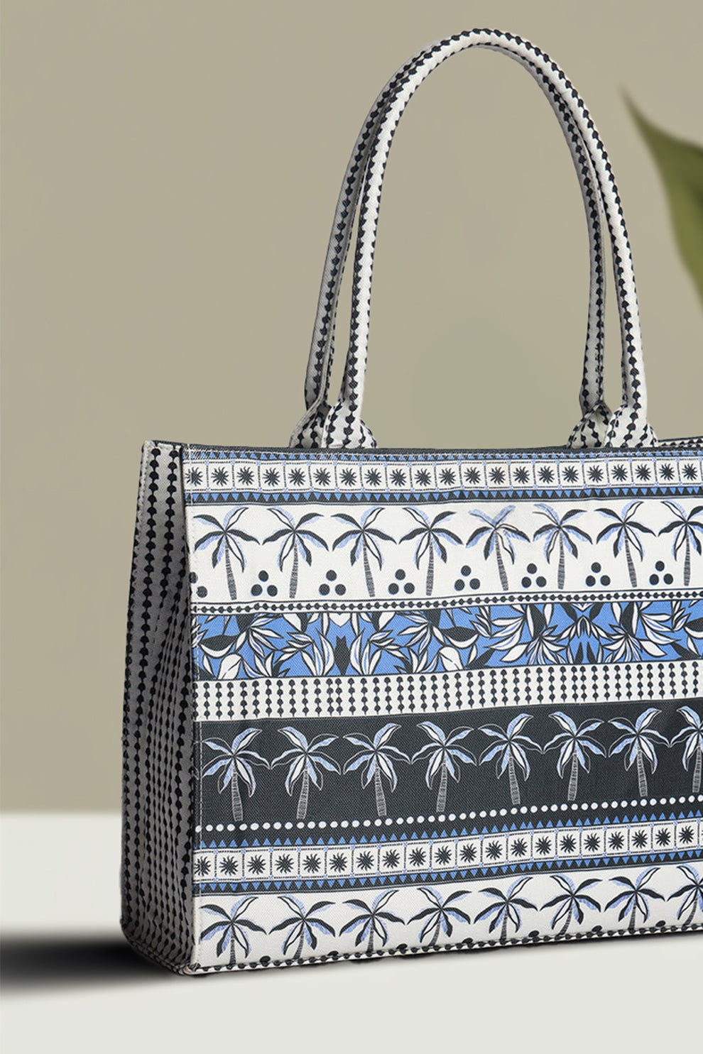 Zubali Canvas Tote Coconut Breeze