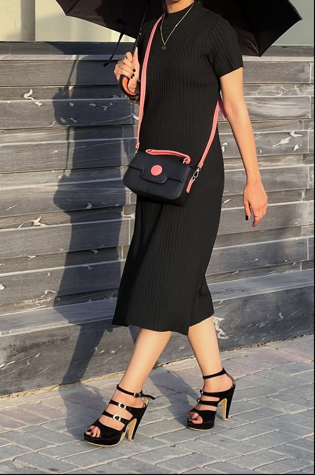 Zubali Handbag Dot Luxe - Black
