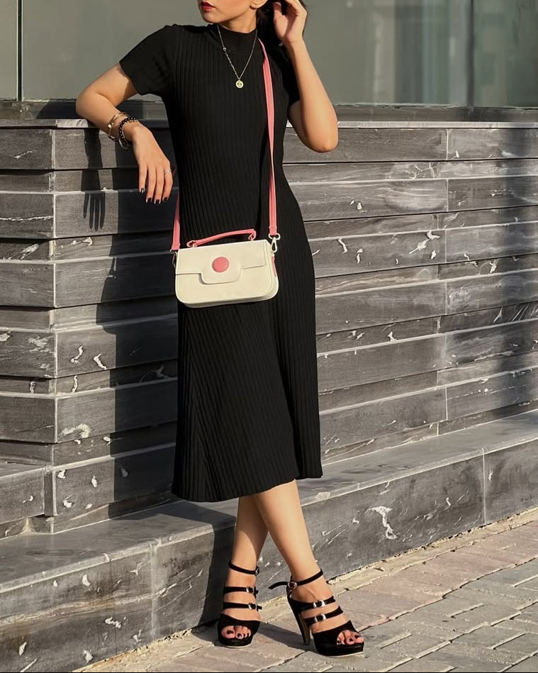 Zubali Handbag Dot Luxe - White
