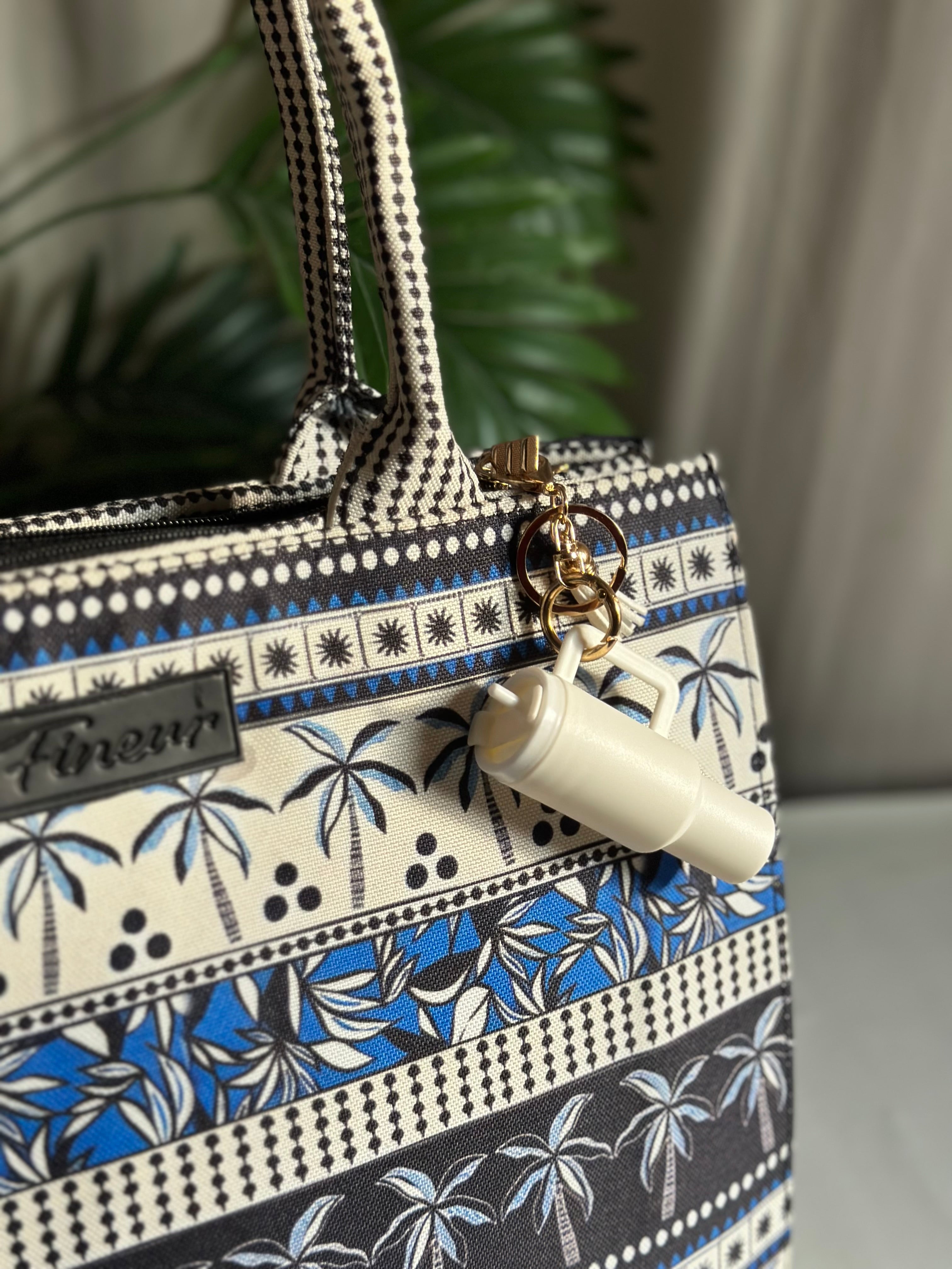 Zubali Canvas Tote Coconut Breeze