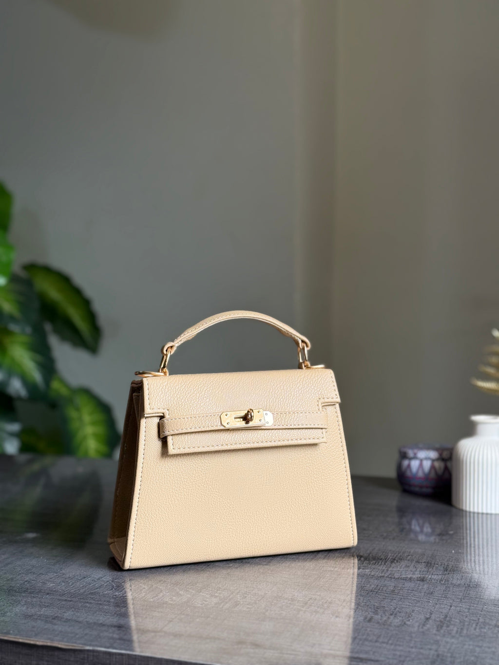 Zubali Handbag Mini Iconic - Beige
