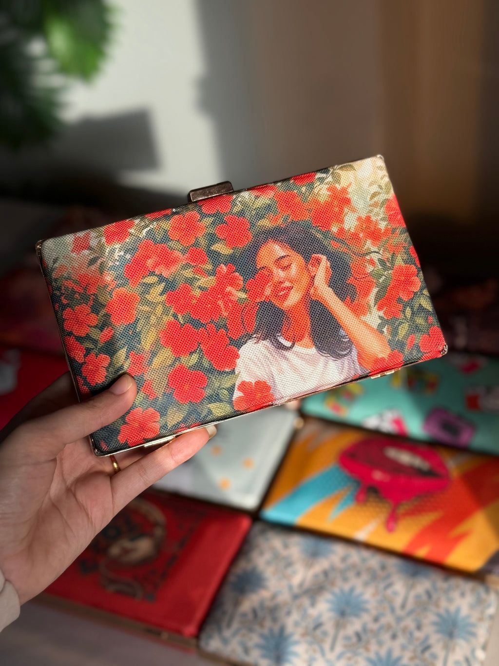 Zubali Clutch Amber