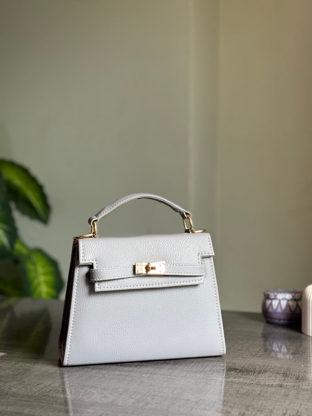 Zubali Handbag Mini Iconic - Gray