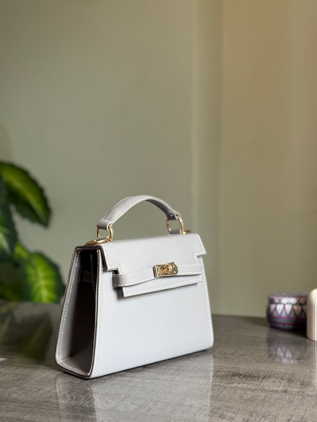 Zubali Handbag Mini Iconic - Gray